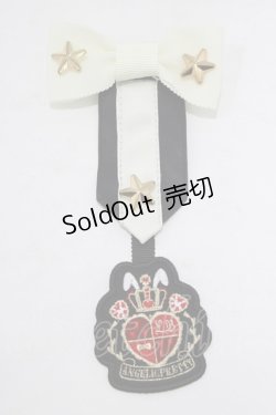 画像1: Angelic Pretty / リリカルバニーCollegeブローチ  オフ H-25-06-12-1060-AP-AC-NS-ZH