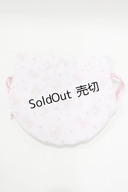 画像2: Maison de FLEUR / ウィッシュミーメル&シナモロール 巾着  ピンク H-25-06-12-1061-LO-ZA-NS-ZH