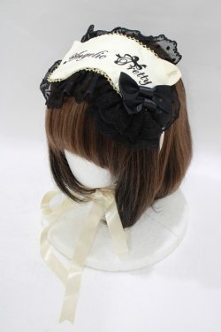 画像1: Angelic Pretty / Dollアイマスクキャノティエ  アイボリー H-25-06-12-1074-AP-AC-NS-ZH