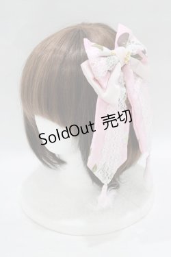 画像1: metamorphose / 椿爛漫〜ねこのかくれんぼ〜リボンクリップ  ピンク H-25-06-12-1075-ME-AC-NS-ZH