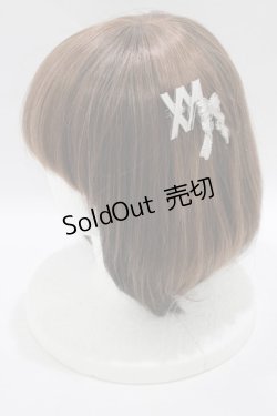 画像3: axes femme POETIQUE / レースアップヘアクリップ  シルバー H-25-06-12-1077-AX-AC-NS-ZH