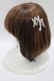 画像3: axes femme POETIQUE / レースアップヘアクリップ  シルバー H-25-06-12-1077-AX-AC-NS-ZH (3)