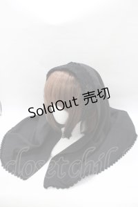 ALICE and the PIRATES / Double faced Saint sisterヴェール  ブラック H-25-06-12-1079-PA-AC-NS-ZH