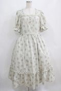 m petit by misako / NINA’Sコラボワンピース LL 生成り H-25-06-12-1009-LO-OP-NS-ZH