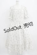 m petit by misako / NINA’Sコラボワンピース LL 生成り H-25-06-12-1009-LO-OP-NS-ZH