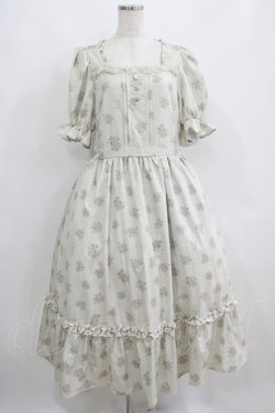 画像1: m petit by misako / NINA’Sコラボワンピース LL 生成り H-25-06-12-1009-LO-OP-NS-ZH