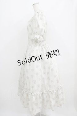 画像2: m petit by misako / NINA’Sコラボワンピース LL 生成り H-25-06-12-1009-LO-OP-NS-ZH