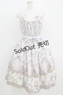 画像1: Enchantlic Enchantilly / すみれのお茶会ティアードジャンパースカート L さくらピンク H-25-06-12-1010-LO-OP-NS-ZH