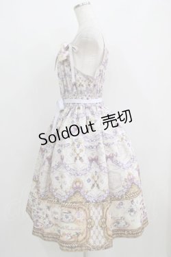 画像2: Enchantlic Enchantilly / すみれのお茶会ティアードジャンパースカート L さくらピンク H-25-06-12-1010-LO-OP-NS-ZH