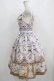 画像2: Enchantlic Enchantilly / すみれのお茶会ティアードジャンパースカート L さくらピンク H-25-06-12-1010-LO-OP-NS-ZH (2)