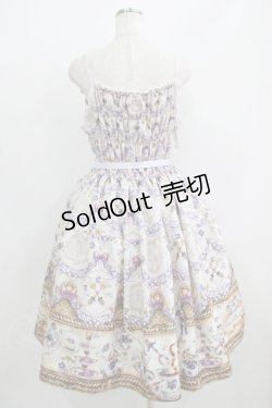 画像3: Enchantlic Enchantilly / すみれのお茶会ティアードジャンパースカート L さくらピンク H-25-06-12-1010-LO-OP-NS-ZH