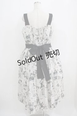 画像3: Forest Wardrobe / 森林の休日ジャンパースカートセット 2XL ニュースペーパー H-25-06-12-1011-GO-OP-NS-ZH