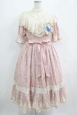 画像1: Miss Point（海外ロリータブランド） / Rosa Osmanthus ワンピース XXL ピンク H-25-06-12-1014-EL-OP-NS-ZH