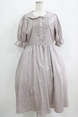 画像1: m petit by misako / NINA'sコラボワンピース LL モカ H-25-06-12-1015-LO-OP-NS-ZH