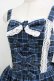 画像5: axes femme kawaii / タータンチェックジャンスカ M ブルー H-25-06-12-1017-AX-OP-NS-ZH (5)