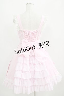 画像3: Angelic Pretty / リボンデコレーションジャンパースカート Free ピンク H-25-06-12-1002-AP-OP-NS-ZH