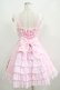 画像3: Angelic Pretty / リボンデコレーションジャンパースカート Free ピンク H-25-06-12-1002-AP-OP-NS-ZH (3)
