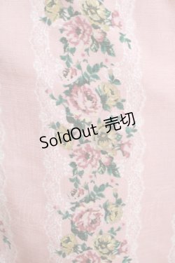 画像4: axes femme / 花柄ジャンパースカート M ピンク H-25-06-12-1018-AX-OP-NS-ZH