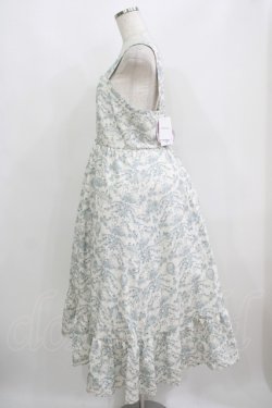 画像2: m petit by misako / NINA’Sコラボジャンパースカート LL オフ/サックス H-25-06-12-1020-LO-OP-NS-ZH