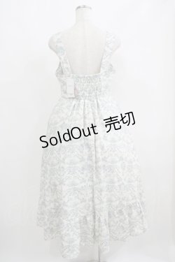 画像3: m petit by misako / NINA’Sコラボジャンパースカート LL オフ/サックス H-25-06-12-1020-LO-OP-NS-ZH