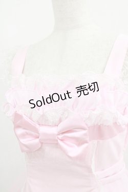 画像4: Angelic Pretty / リボンデコレーションジャンパースカート Free ピンク H-25-06-12-1002-AP-OP-NS-ZH