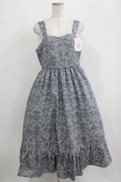 画像1: m petit by misako / NINA’Sコラボジャンパースカート LL グレー H-25-06-12-1021-LO-OP-NS-ZH