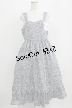 画像1: m petit by misako / NINA’Sコラボジャンパースカート LL グレー H-25-06-12-1021-LO-OP-NS-ZH