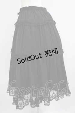 画像2: m petit by misako / NINA'Sコラボスカート LL ブラック H-25-06-12-1023-LO-SK-NS-ZH