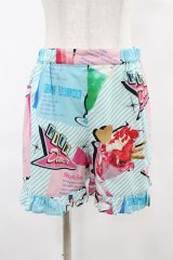 MILK / MILK Sweetsキュロット  ポップダイナー（サックスストライプ） H-25-06-12-008-ML-PA-KB-ZH