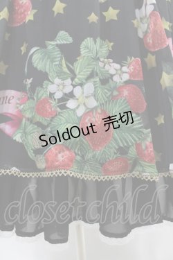 画像5: Triple fortune / スターストロベリーワンピース  ブラック H-25-06-12-012-EL-OP-KB-ZH