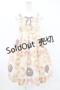 Emily Temple cute / manyベーグルワンピース  アイボリー H-25-06-12-015-ET-OP-KB-ZH