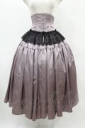 EXCENTRIQUE / Queenコルセットスカート  ラベンダー H-25-06-12-018-EL-SK-KB-ZH