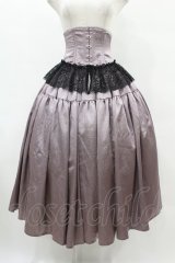EXCENTRIQUE / Queenコルセットスカート  ラベンダー H-25-06-12-018-EL-SK-KB-ZH