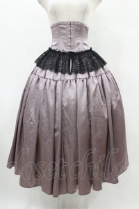 EXCENTRIQUE / Queenコルセットスカート  ラベンダー H-25-06-12-018-EL-SK-KB-ZH