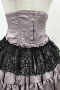 画像4: EXCENTRIQUE / Queenコルセットスカート  ラベンダー H-25-09-30-009-EL-SK-KB-ZH