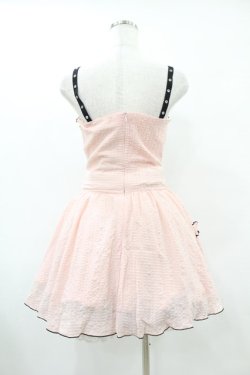 画像2: DARK IN LOVE / Pink doll moon strap dress S ピンク H-25-06-12-024-PU-OP-KB-ZH