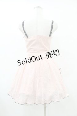 画像2: DARK IN LOVE / Pink doll moon strap dress S ピンク H-25-06-12-024-PU-OP-KB-ZH
