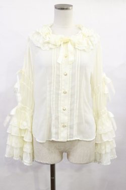 画像1: BABY,THE STARS SHINE BRIGHT / a Rose 〜ガラスドームに閉じ込めた一輪の薔薇〜ブラウス Free アイボリー H-25-06-13-034-BA-BL-NS-ZH
