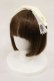 画像1: Angelic Pretty / キルトリボンチャームカチューシャ  アイボリー H-25-06-13-038-AP-AC-NS-ZH (1)
