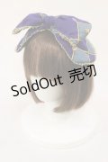 metamorphose / 主の書斎リボンカチューシャ  ネイビー H-25-06-13-039-ME-AC-NS-ZH