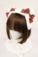 画像1: Angelic Pretty / Crownロゴリボンくま耳ヘッドドレス  オフ H-25-06-13-040-AP-AC-NS-ZH (1)