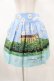 画像1: Jane Marple / Day Dream Fantasiaギャザースカート  ブルースカイ H-25-06-13-1036-JM-SK-KB-ZH (1)