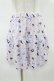画像1: Candy Stripper / MOONLIT NIGHT CATS SKIRT 2(M) ラベンダー H-25-06-13-1039-PU-SK-KB-ZH (1)