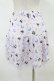 画像2: Candy Stripper / MOONLIT NIGHT CATS SKIRT 2(M) ラベンダー H-25-06-13-1039-PU-SK-KB-ZH (2)
