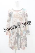 MILK / DONUTカットワンピース  チョコクリームベース×チョコ H-25-10-24-007-ML-OP-KB-ZH