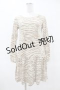 MILK / Kittenワンピース  ベージュベース H-25-10-24-005-ML-OP-KB-ZH