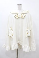 MA / ネコミミ騎士団ケープ  オフホワイト×ゴールド H-25-06-13-1055-PU-JA-KB-ZT-C044