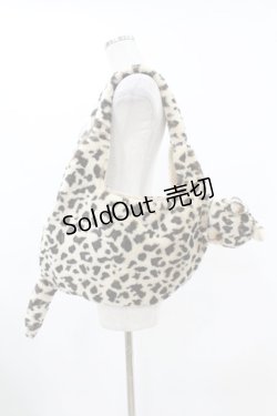 画像1: Candy Stripper / FUR BAG   H-25-06-13-1013-PU-BG-KB-ZH