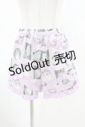 Candy Stripper / CASTING CATS SHORTS S ラベンダー H-25-06-13-1014-PU-PA-KB-ZH