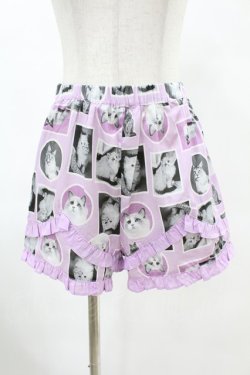 画像1: Candy Stripper / CASTING CATS SHORTS S ラベンダー H-25-06-13-1014-PU-PA-KB-ZH